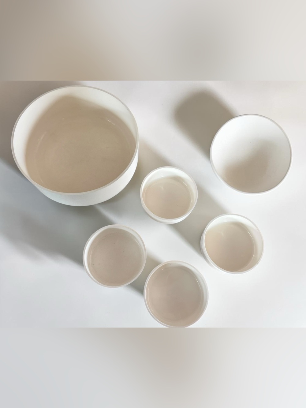 Vintage AP Collection White Serving Bowl Set Andre Morin
